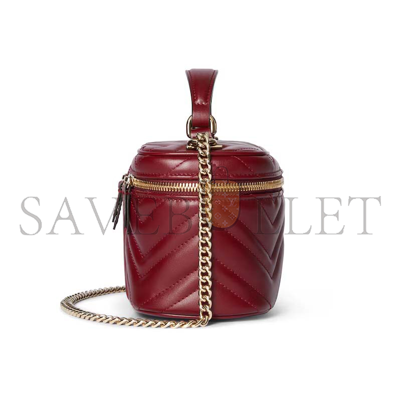 GUCCI GG MARMONT MINI VANITY BAG 837454 (19*11.5*9cm) GUCCI GG MARMONT MINI VANITY BAG 837454 (19*11.5*9cm)